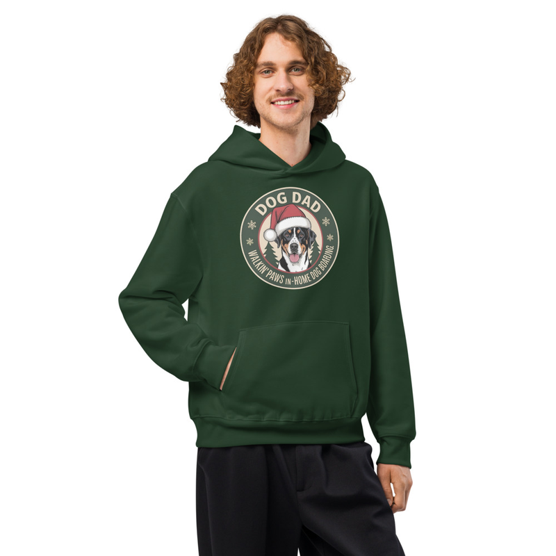 Christmas Dad Badge: Hoodie