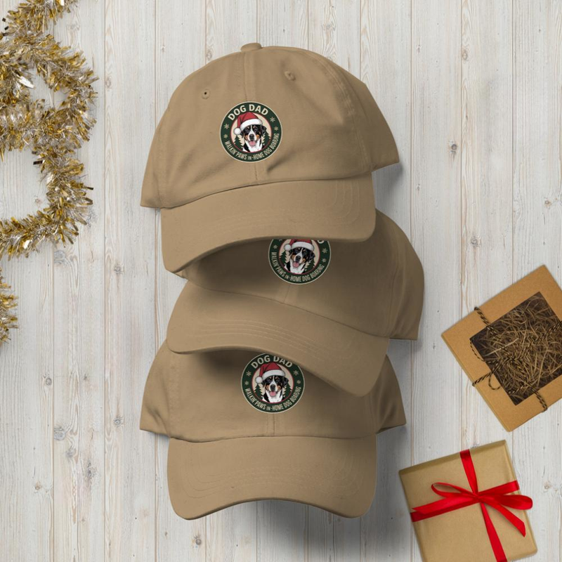 Christmas Dad Badge: Hat