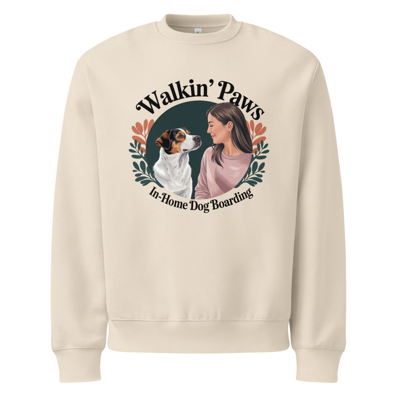 Dog Mom: Dog Portrait- Crewneck