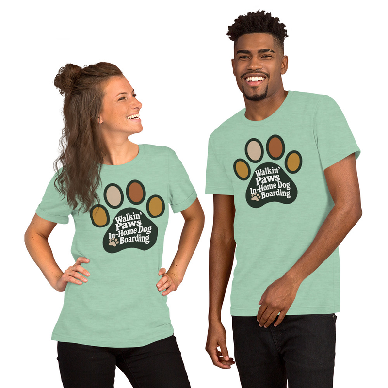 Walkin Paws Paw: Tee Shirt