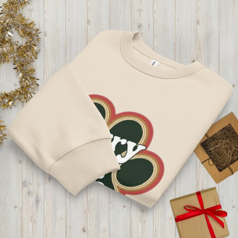 Merry Dog Mom: Crewneck