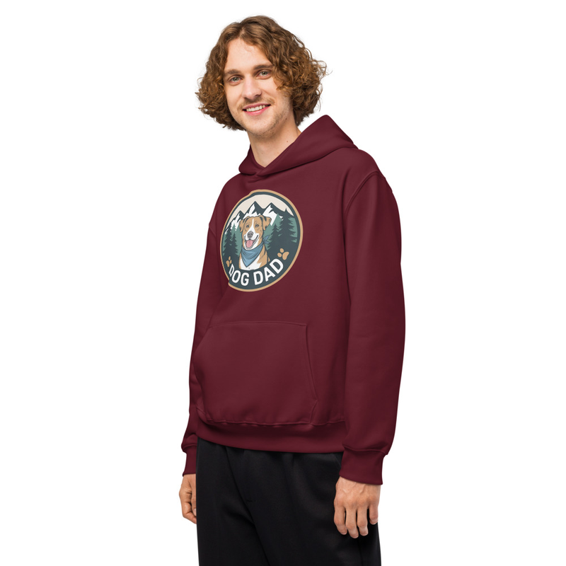 Dog Dad Badge: Hoodie