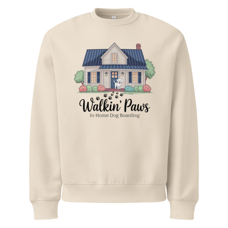 House Sketch Logo: Crewneck