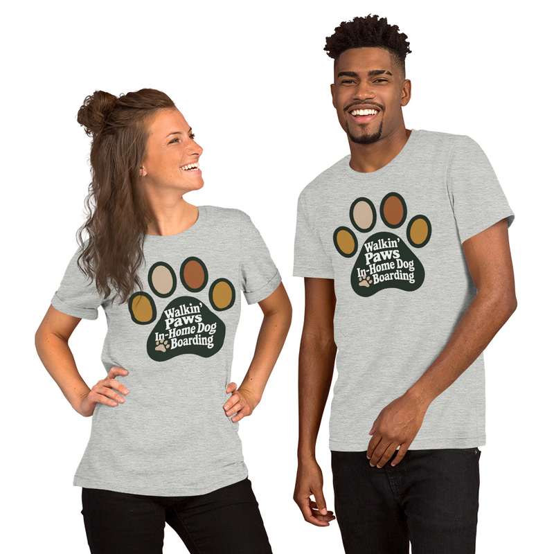 Walkin Paws Paw: Tee Shirt