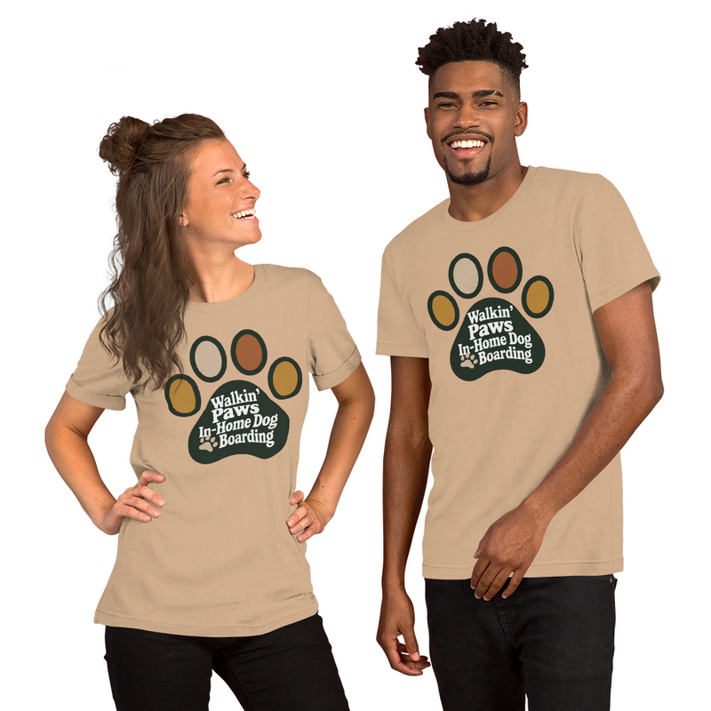 Walkin Paws Paw: Tee Shirt