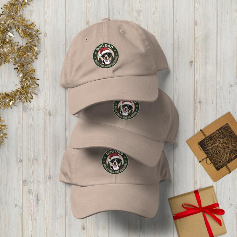 Christmas Dad Badge: Hat