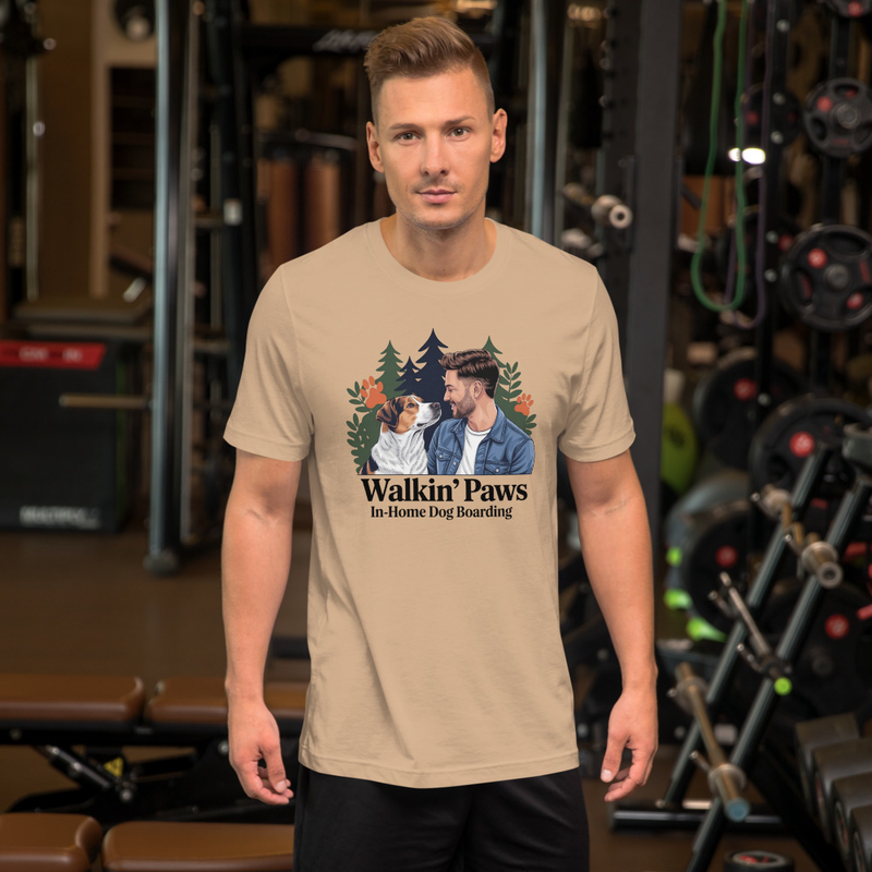 Dog Dad: Dog Portrait- Tee Shirt