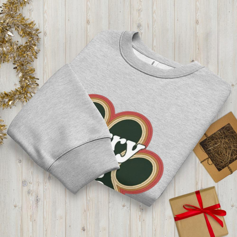 Merry Dog Mom: Crewneck