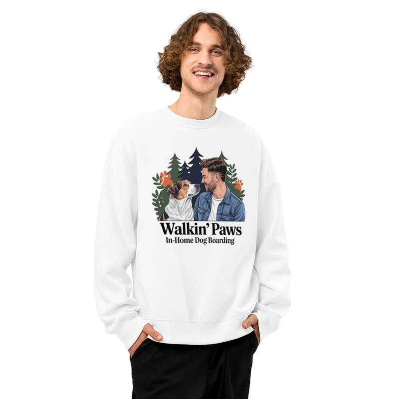 Dog Dad: Dog Portrait- Crewneck