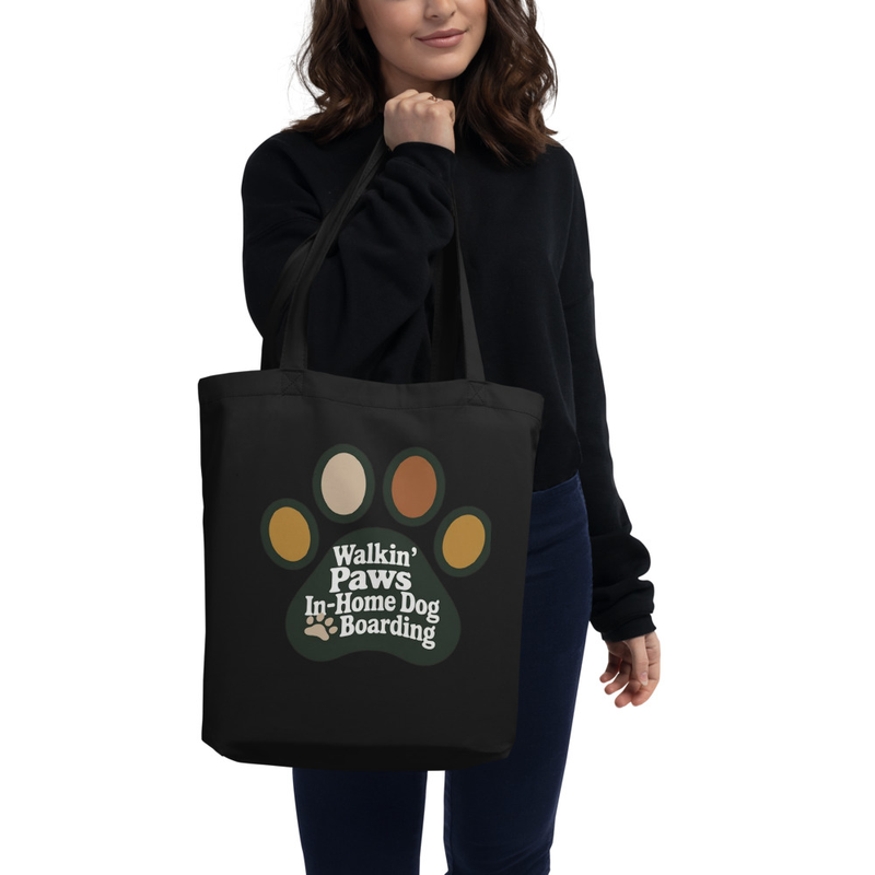 Walkin' Paws Paw: Tote Bag