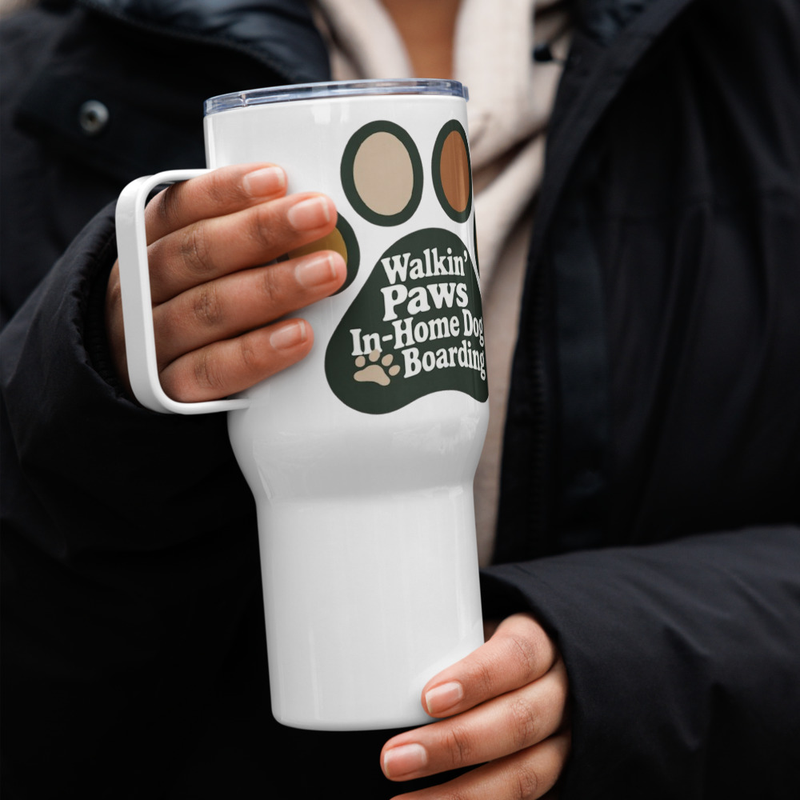 Walkin Paws Paw: Travel Mug