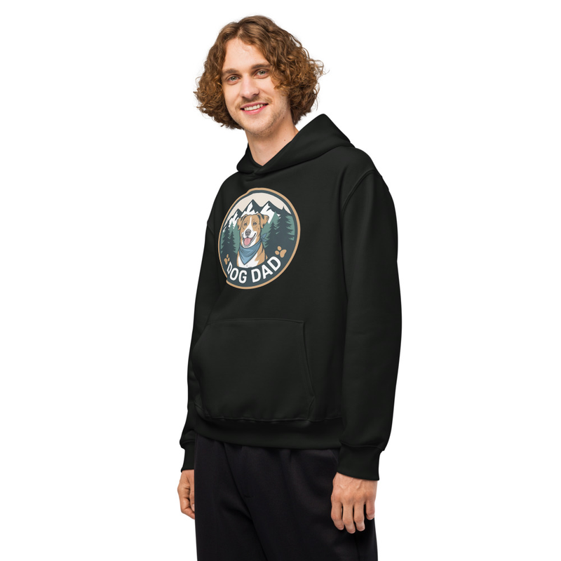Dog Dad Badge: Hoodie