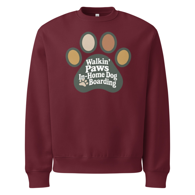 Walkin Paws Paw: Crewneck