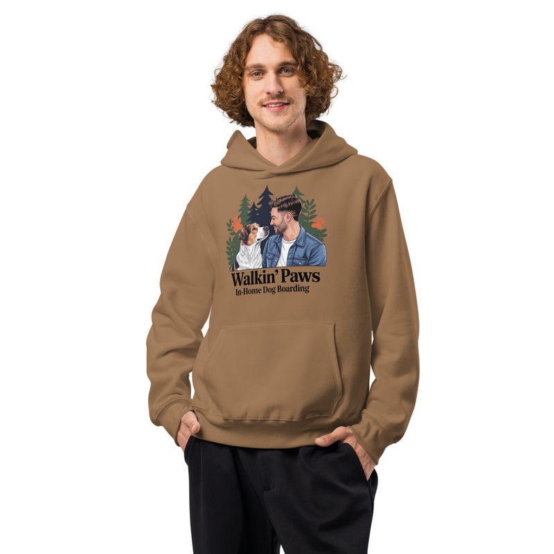 Dog Dad: Dog Portrait: Hoodie