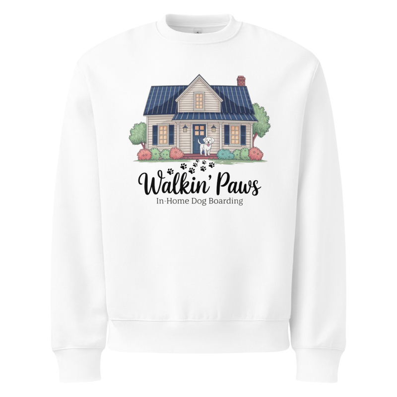 House Sketch Logo: Crewneck