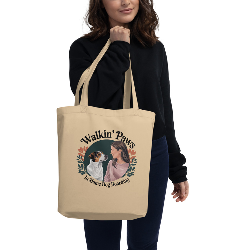 Dog Mom: Dog Portrait- Tote Bag