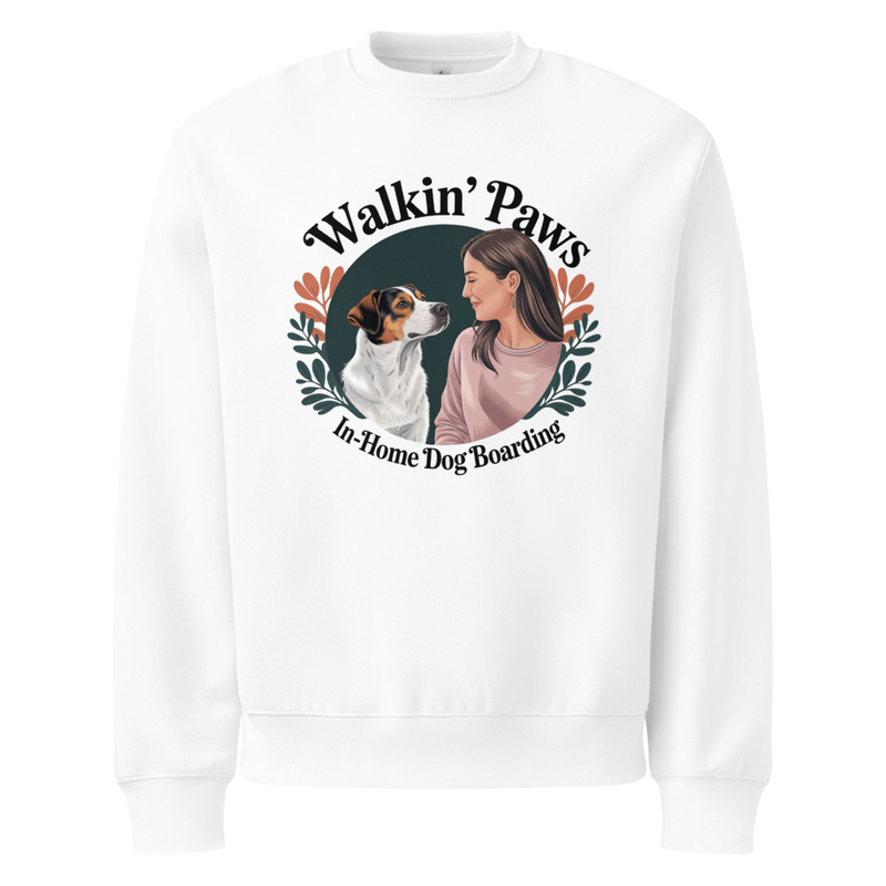 Dog Mom: Dog Portrait- Crewneck