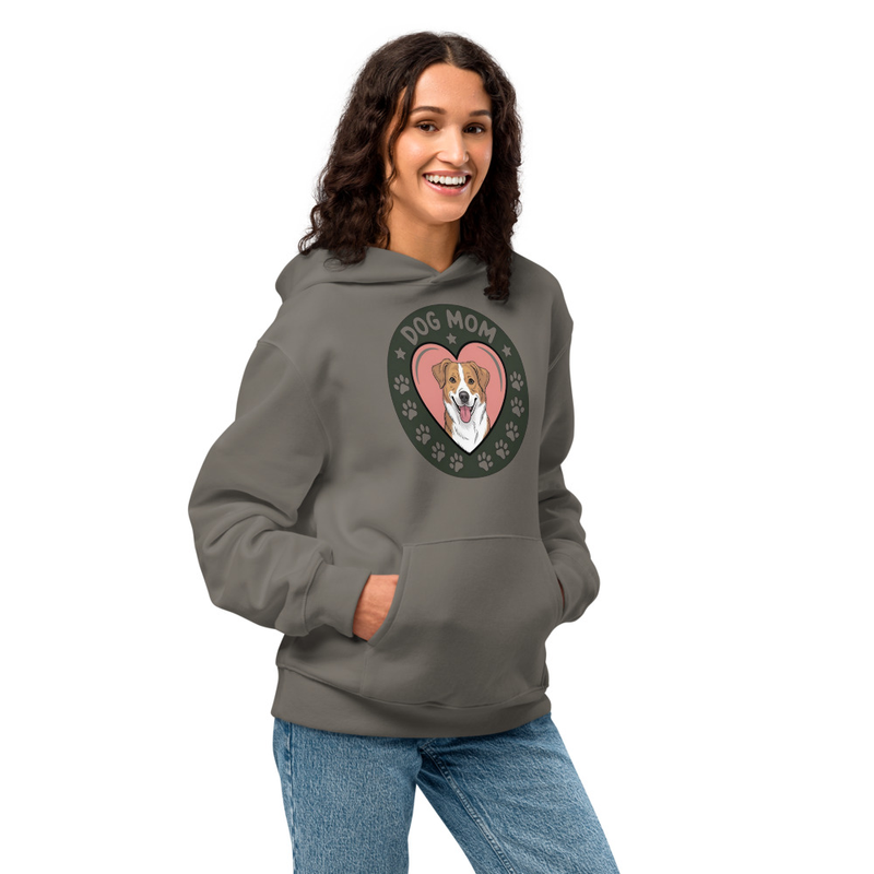 Dog Mom Badge: Hoodie