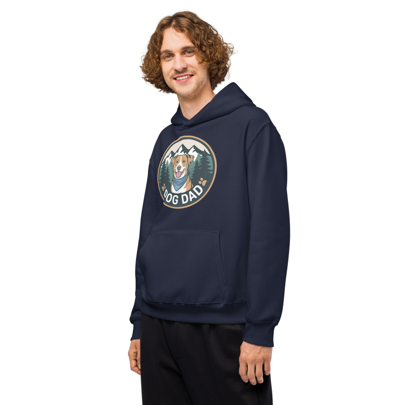 Dog Dad Badge: Hoodie