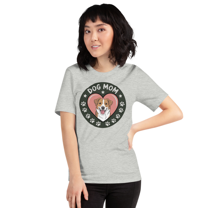 Dog Mom Badge: Tee Shirt