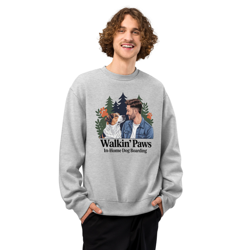 Dog Dad: Dog Portrait- Crewneck