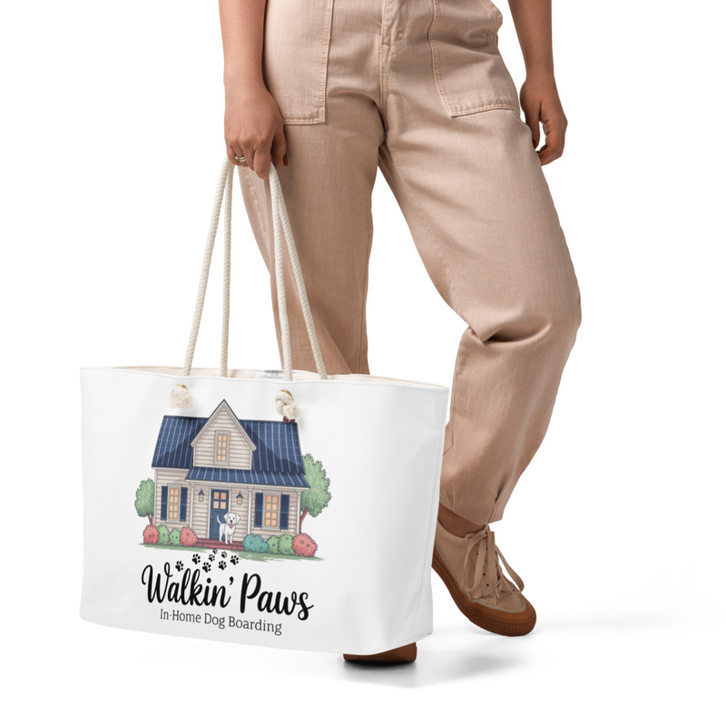 House Sketch Logo: Weekender Bag