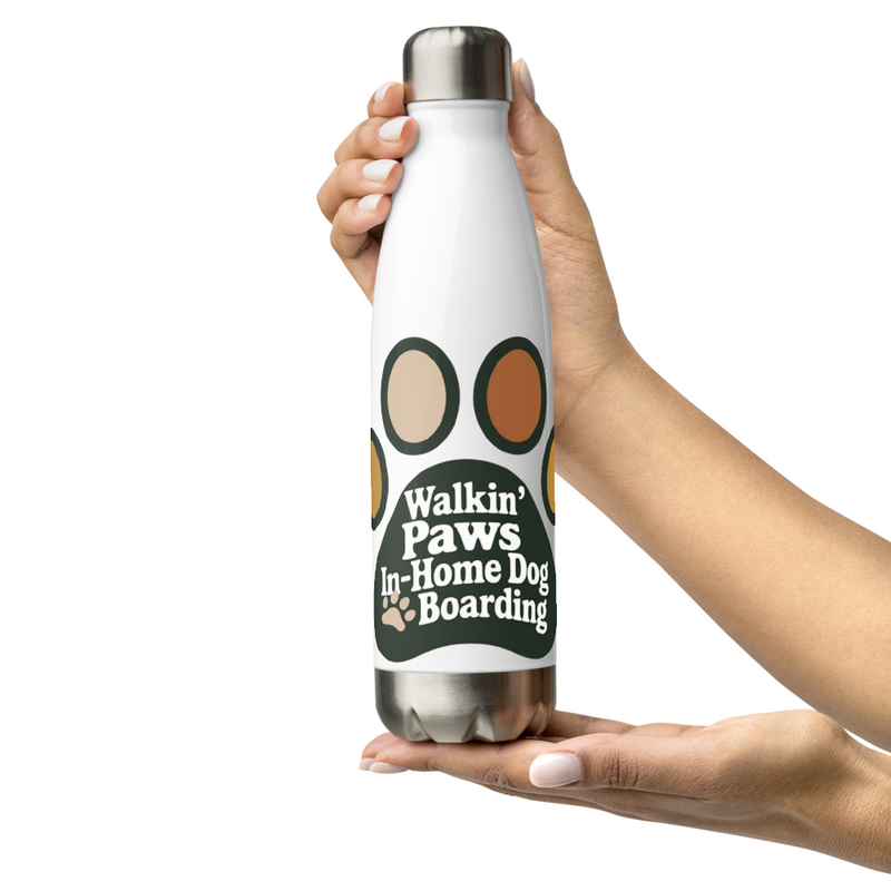 Walkin Paws Paw: Water Bottle