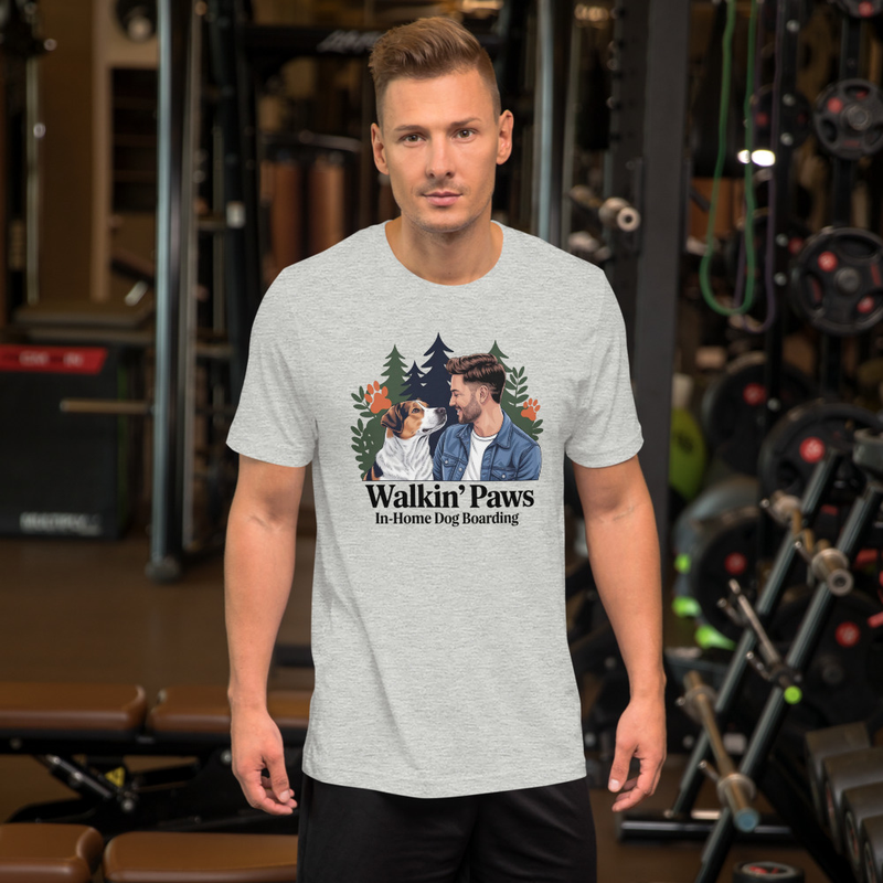 Dog Dad: Dog Portrait- Tee Shirt