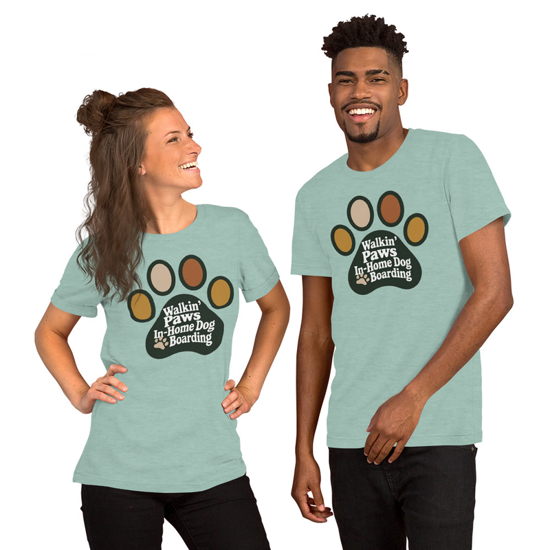 Walkin Paws Paw: Tee Shirt