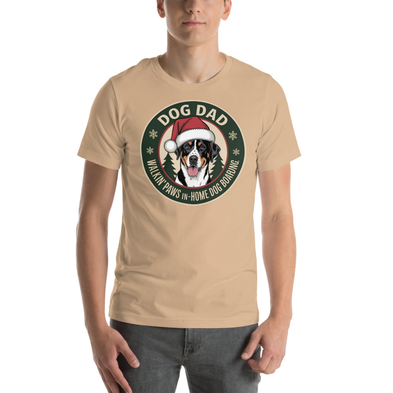 Christmas Dad Badge: Tee