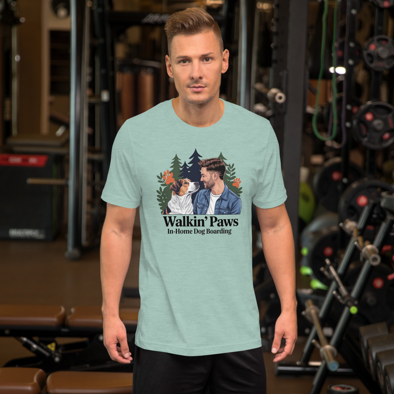Dog Dad: Dog Portrait- Tee Shirt