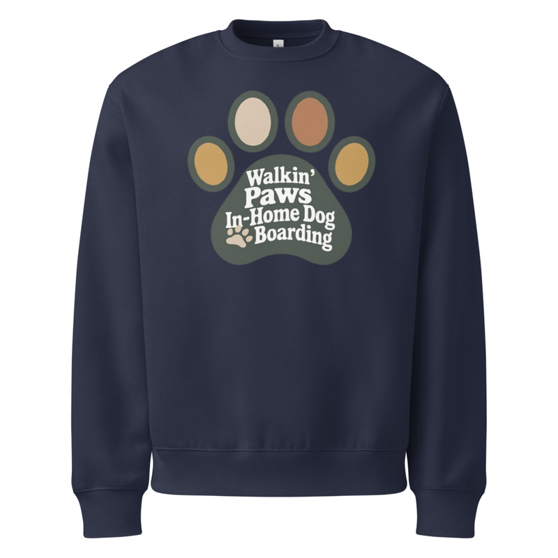 Walkin Paws Paw: Crewneck
