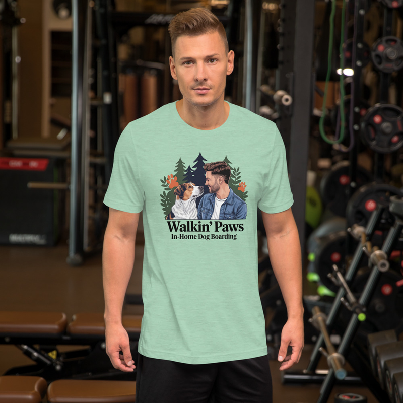Dog Dad: Dog Portrait- Tee Shirt