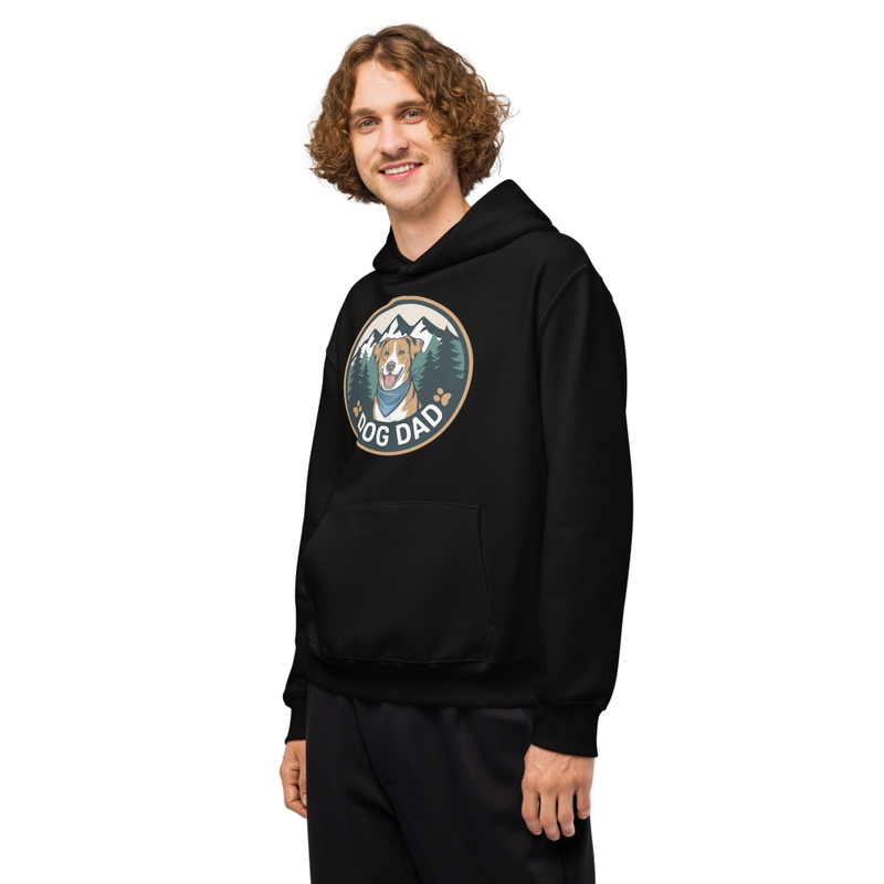 Dog Dad Badge: Hoodie