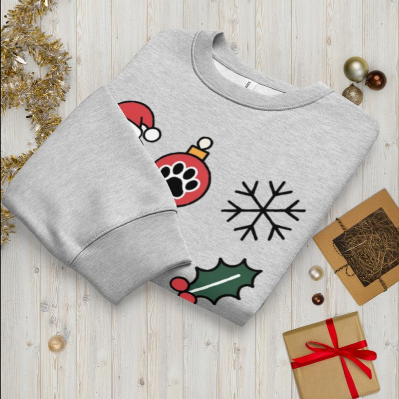 Christmas Dog Treat: Crewneck