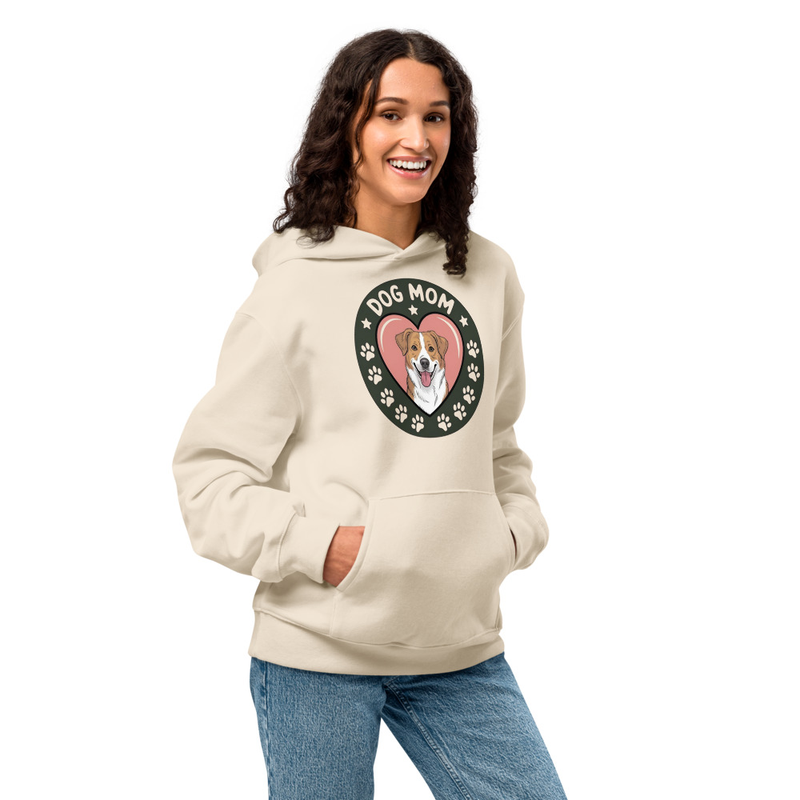Dog Mom Badge: Hoodie