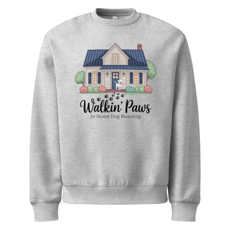 House Sketch Logo: Crewneck