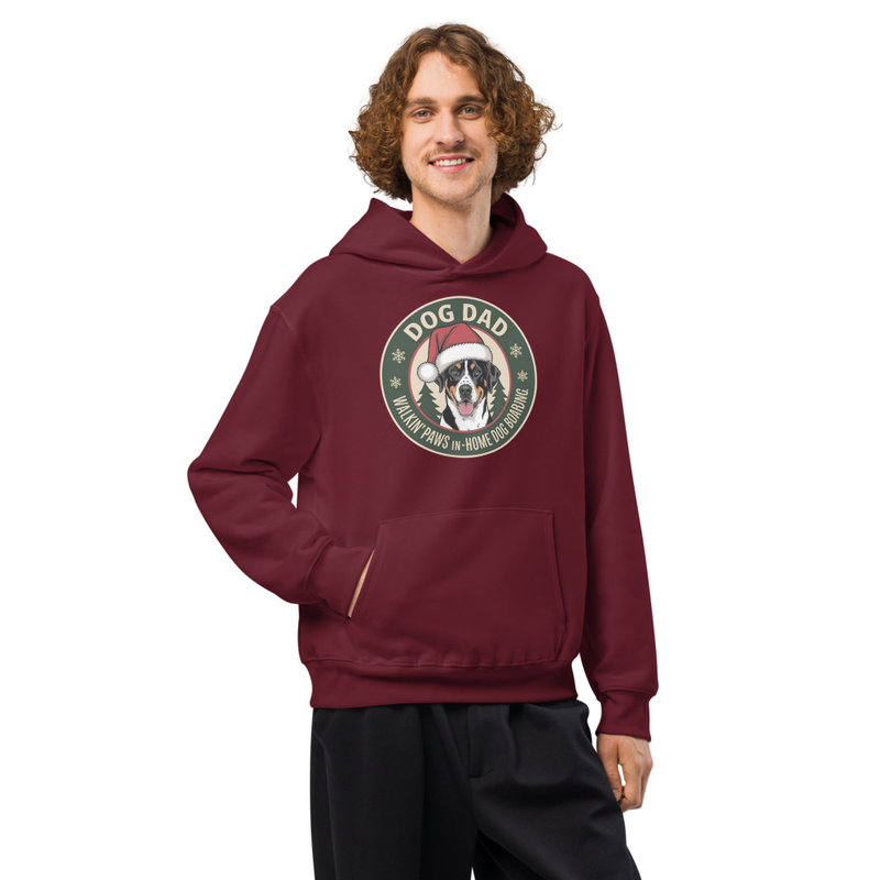 Christmas Dad Badge: Hoodie