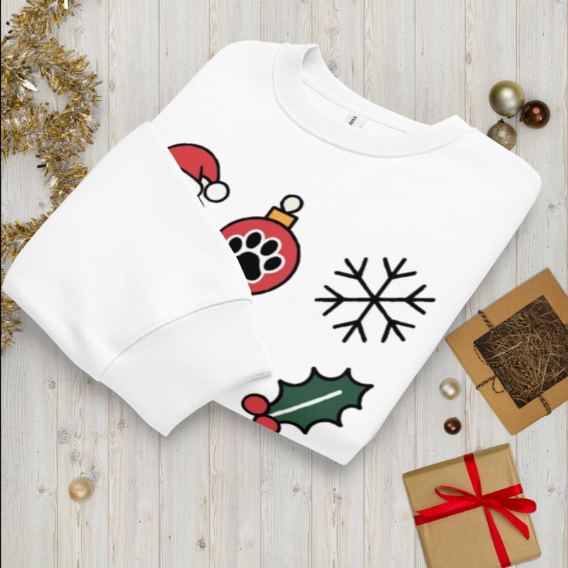 Christmas Dog Treat: Crewneck