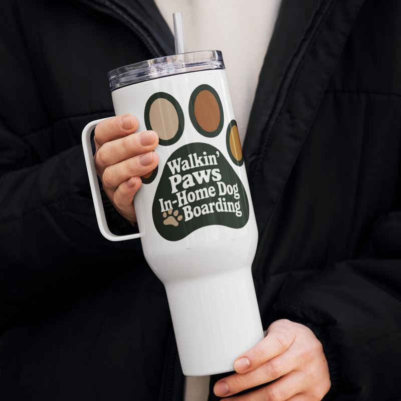 Walkin Paws Paw: Travel Mug