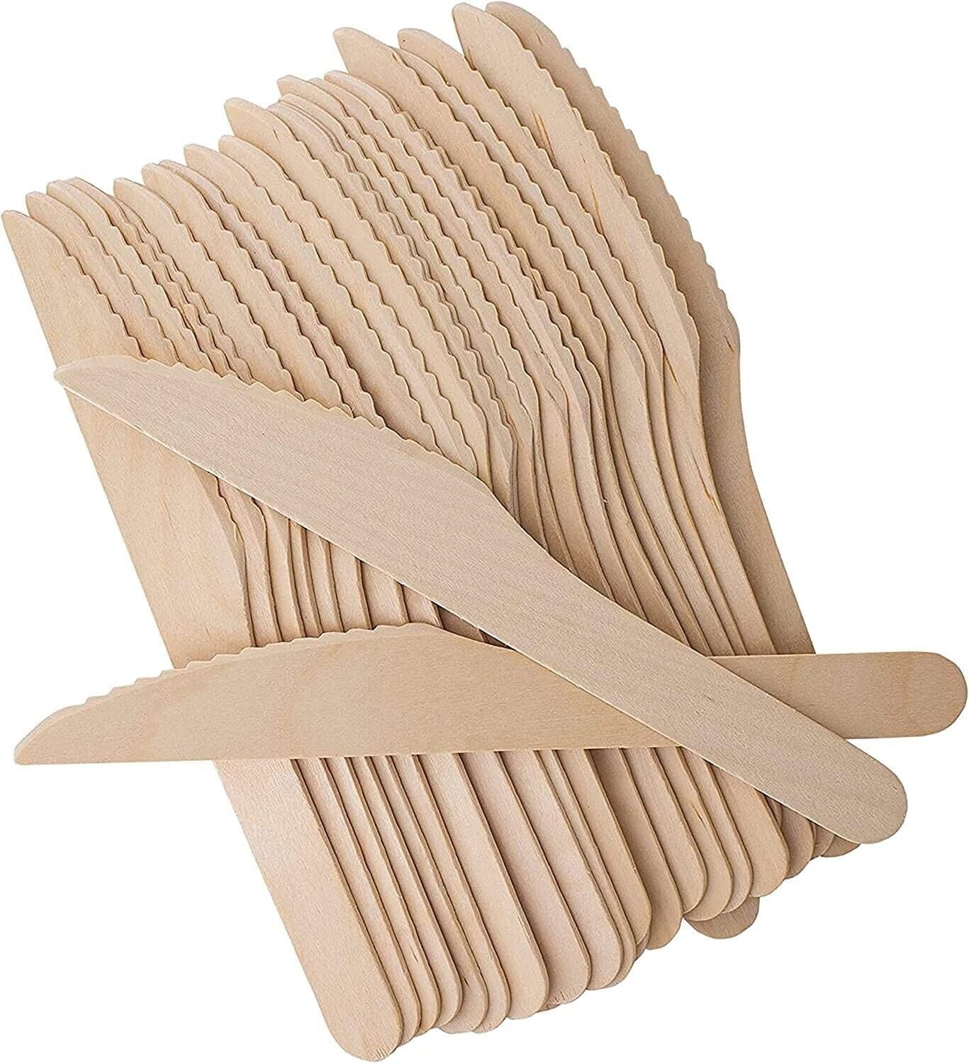 Wooden Disposable Knives