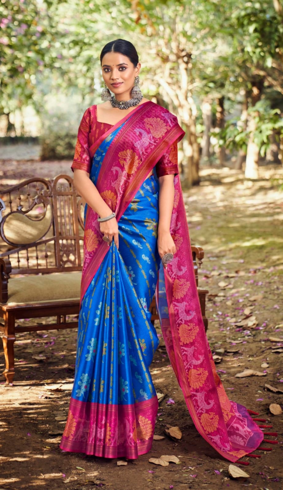 Vibrant Silk Saree
