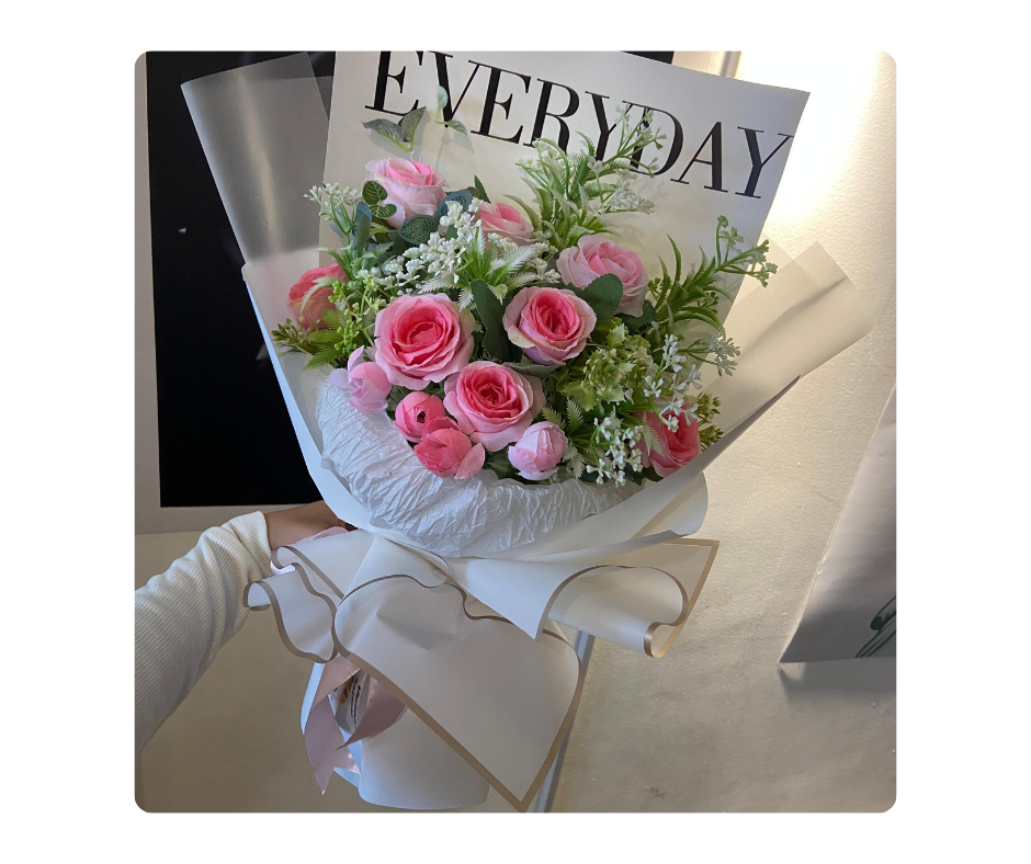 Artificial Hand Bouquet 015