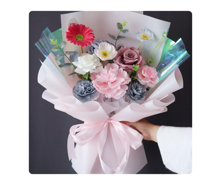 Artificial Hand Bouquet 094