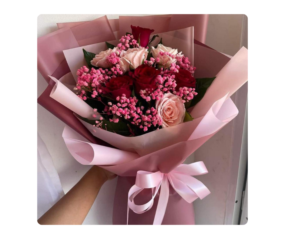 Artificial Hand Bouquet 078