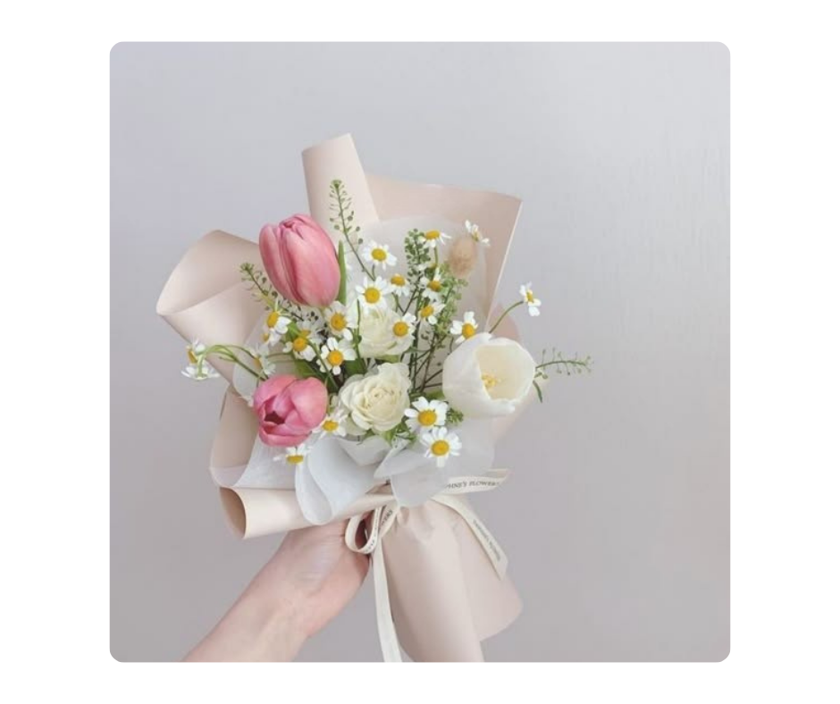 Artificial Hand Bouquet 036