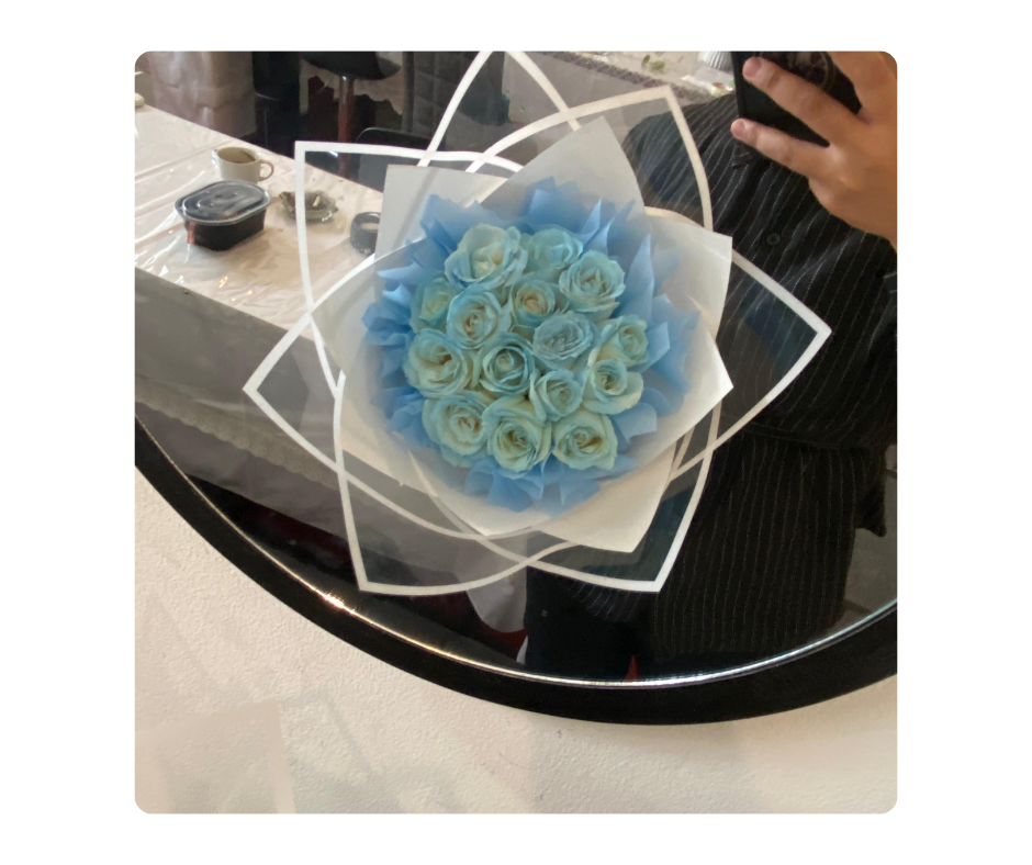 Artificial Hand Bouquet 012A