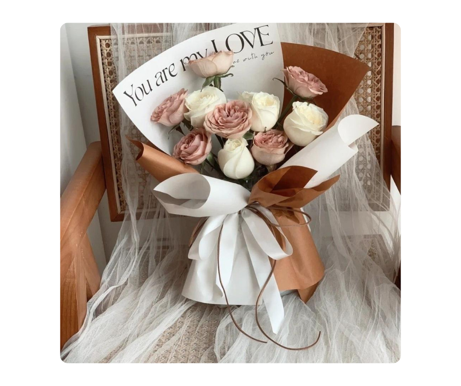 Artificial Hand Bouquet 079