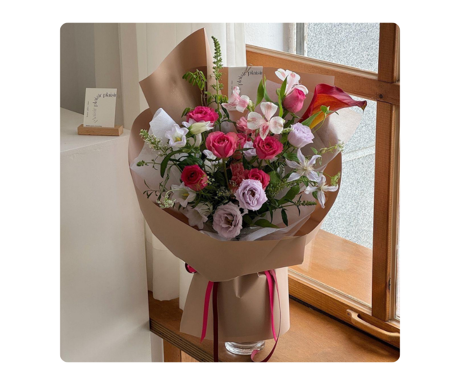 Artificial Hand Bouquet 011