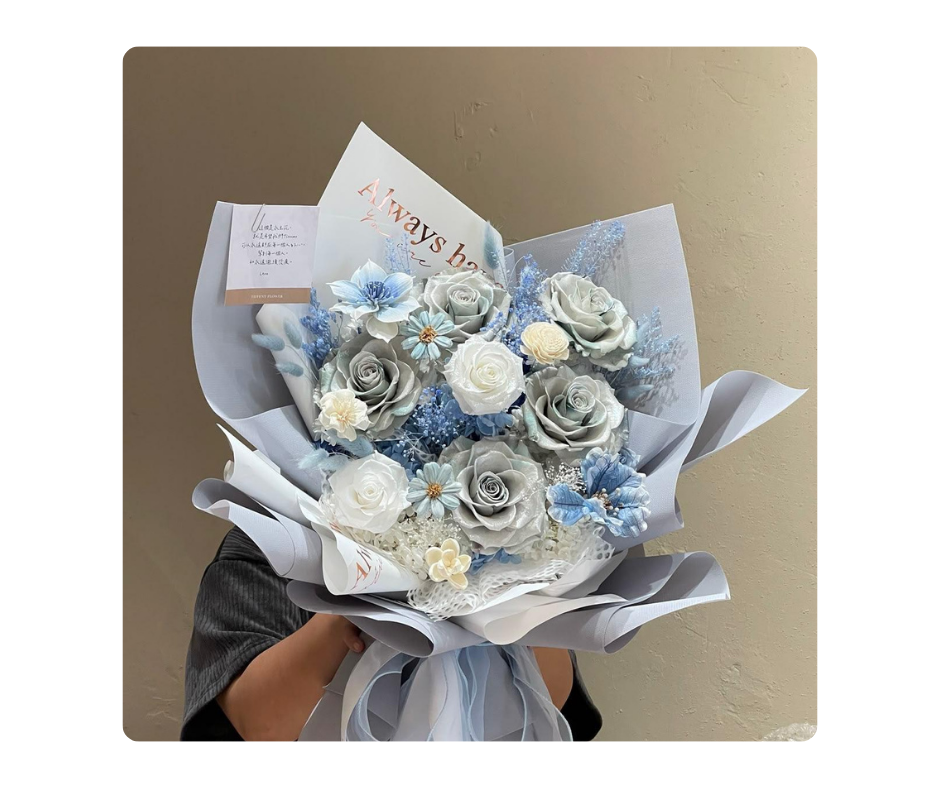 Artificial Hand Bouquet 082
